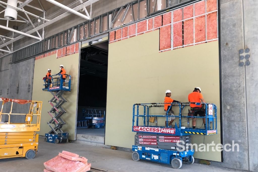 Smartech Darwin Middle School Folding Door 02